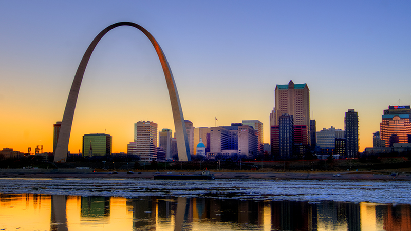 St. Louis Arch and skyline